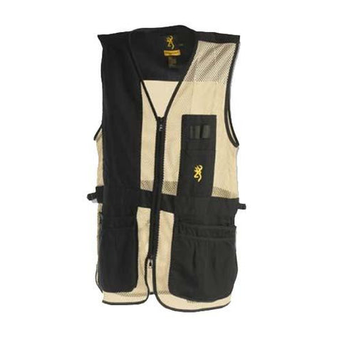 Trapper Creek Vest Black-Tan - XX-Large