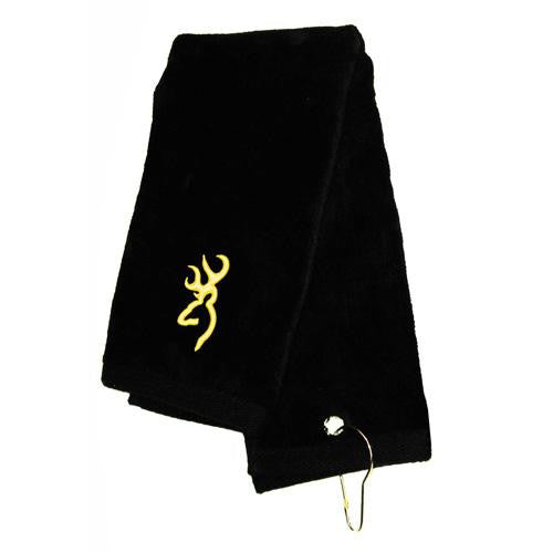 Shooting Towel - Black-Gold