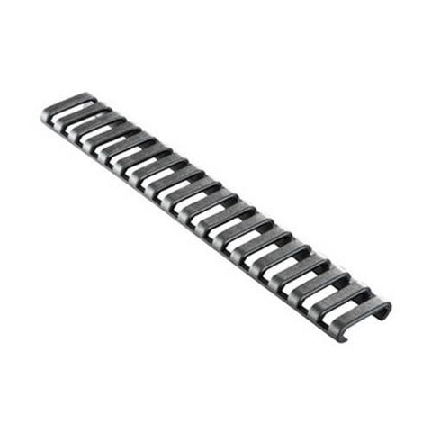 18 Slot Ladder Low Pro Rail Covers - Black, Per 3