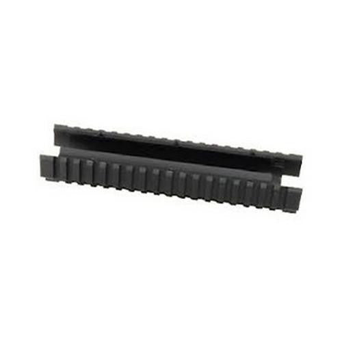 Mossberg 500-590 Forend w-LP Covers, Black - Standard