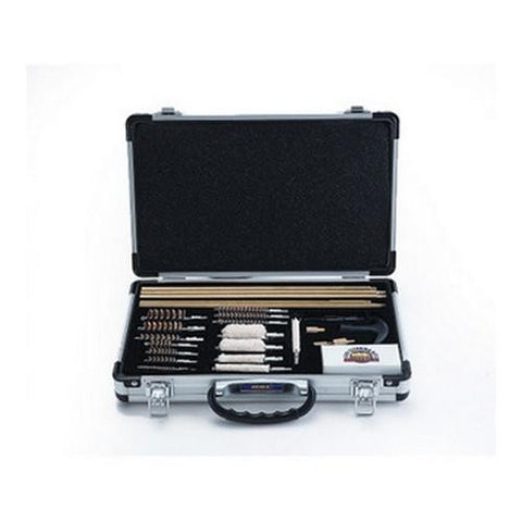 35 Piece Deluxe Universal Gun Cleaning Kit - Aluminum Case