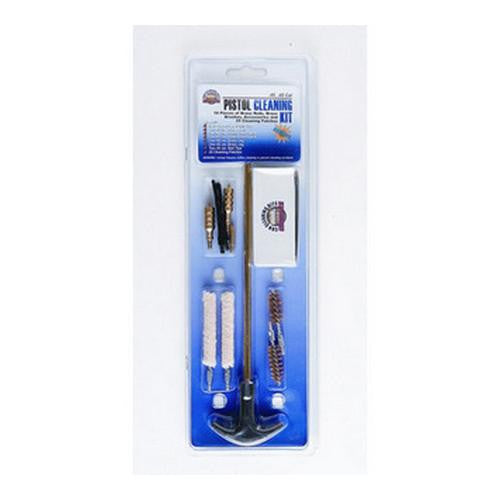 11 Piece Pistol Cleaning Kit - .40 -.45 Caliber