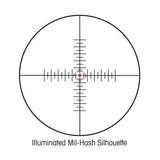 SIII 30mm Riflescope 10-50x60mm - Long Range Illuminated Silhouette Reticle