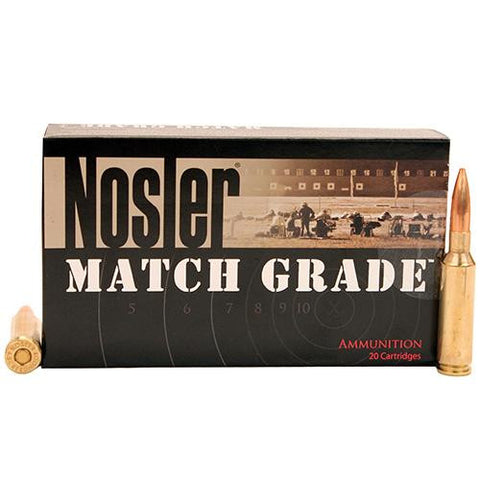 6.5 Creedmoor Match Grade Ammunition, 140gr, Custom Competition HPBT, Per 20