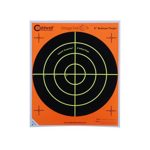 Orange Peel 8" Bulls-Eye - 5 Sheets