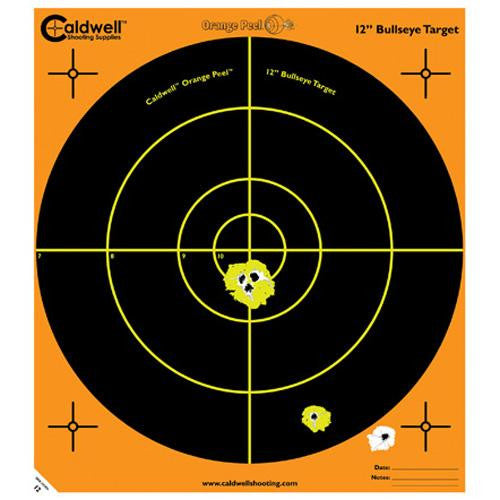 Orange Peel 12" Bulls-Eye - 5 Sheets