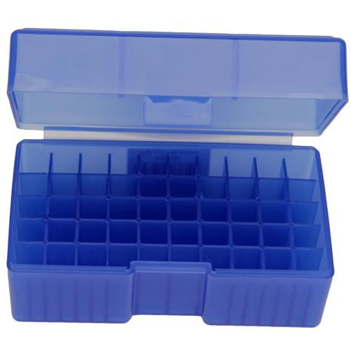 #512, 22BR, 6.8 Rem SPC, 50 ct. Ammo Box - Blue