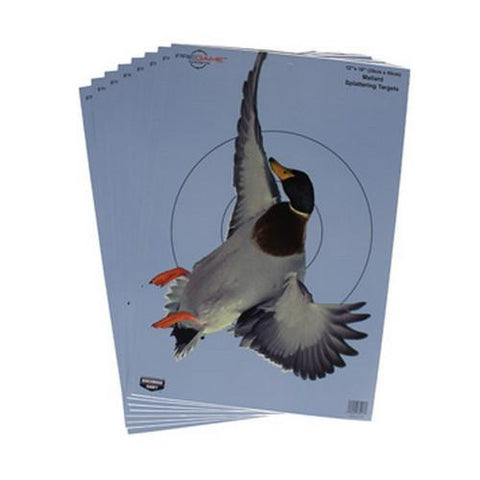 Pregame Targets - Duck, 12" x 18" Target (Per 8)