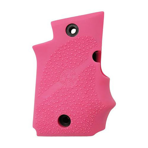 Sig P938 Rubber Grip - Ambidextrous, w-Finger Grooves Pink