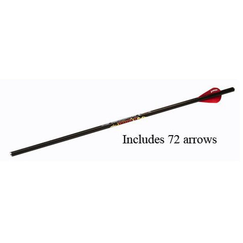 Diablo 18" Carbon Arrows - 72 Pack