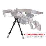 Cross-Pod Adjustable Crossbow Bi-Pod