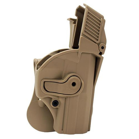 Retention Roto Paddle Holster - USP Compact 9-40, Level 3, Tan