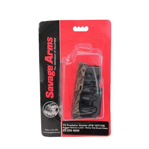 Savage Replacement Magazine - 10 Predator Hunter 22-250 Rem MOBU 4 Round