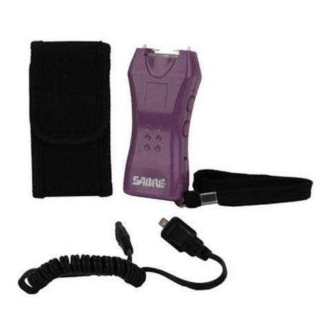 600,000V Stun Gun w-Holster - Purple