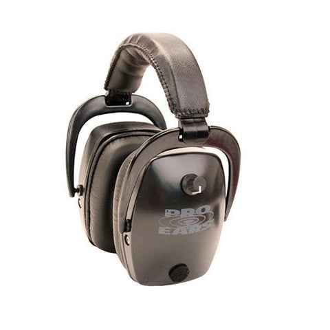 Pro Tac Slim Gold - Noise Reduction Rating 28dB, Lithium 123 Battery, Black