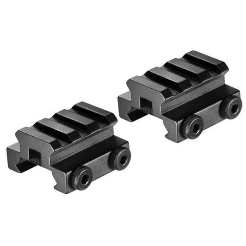 Set of Picatinny Mounts with Rail