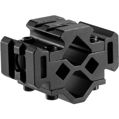 Double Barrel  Mount - Rifle, 2 Sections, Tri- Rail