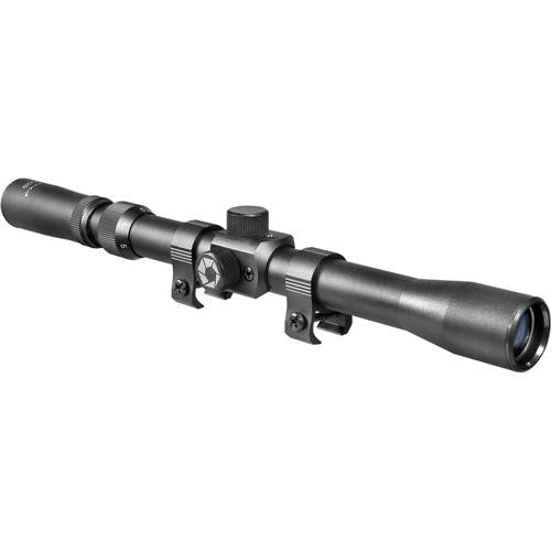 Rimfire Riflescope - 3-7x20mm, 30-30 Reticle with Standard Rings, Matte Black