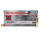 22-250 Remington - Super-X, 55 Grains, Pointed Soft Point, Per 20