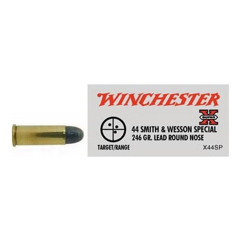 44 Smith & Wesson  Special - Super-X, 246 Grains, Lead Round Nose, Per 50