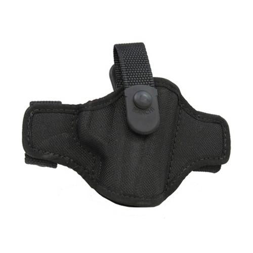 7506 AccuMold Belt Slide Holster, Thumbsnap - Plain Black, Size 09, Right Hand