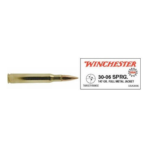 30-06 Springfield - USA, 147 Grains, Full Metal Jacket, Per 20