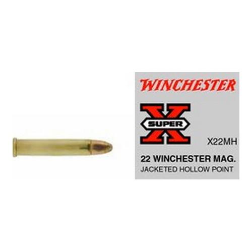 22 Winchester Magnum - Super-X, 40 Grains, Jacketed Hollow Point, Per 50