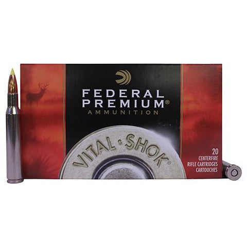 270 Winchester - Premium Vital-Shok, 130 Grains, Nosler Ballistic Tip, Per 20