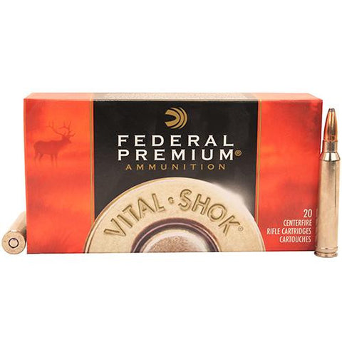 300 Winchester Magnum - Premium Vital-Shok, 180 Grains, Nosler Partition, Per 20