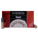 22 Long Rifle - Premium Gold Medal Target, 40 Grains, Lead Round Nose, Per 50