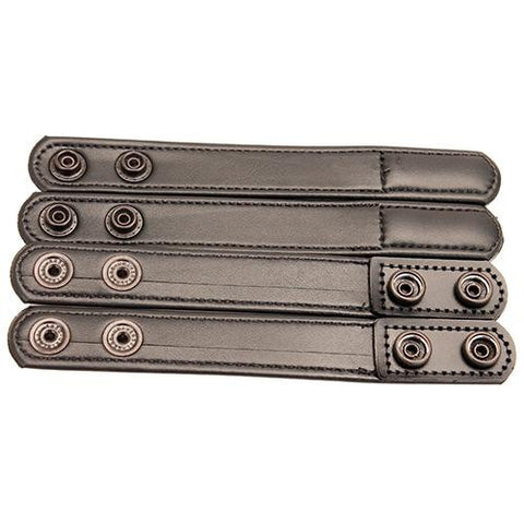 7906 AccuMold Elite Belt Keeper - Hidden Snap, Plain Black