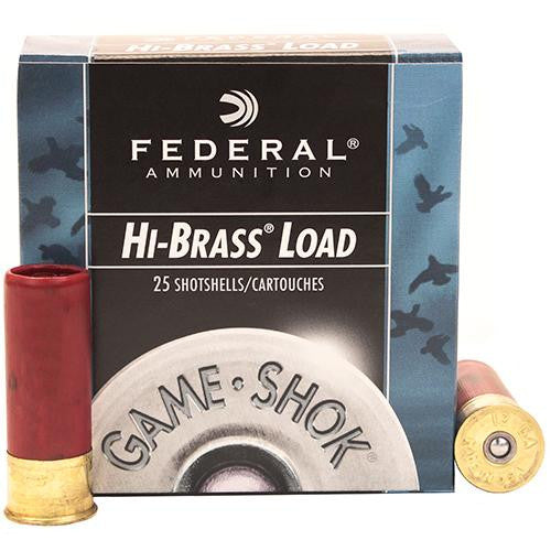 12 Gauge - Game-Shok High Brass, 2 3-4", 1 1-4 oz, #6 Lead Shot, Per 25