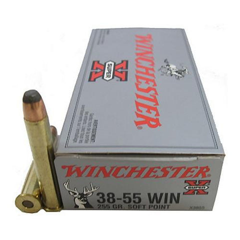 38-55 Winchester Super-X, 255 Grains, Soft Point, Per 20