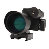 2.5-10x40 Riflescope - w-Green Laser