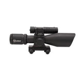 2.5-10x40 Riflescope - w-Green Laser