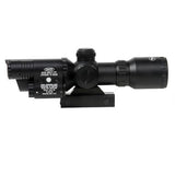 1.5-5x32mm Riflescope with Attached Green Laser