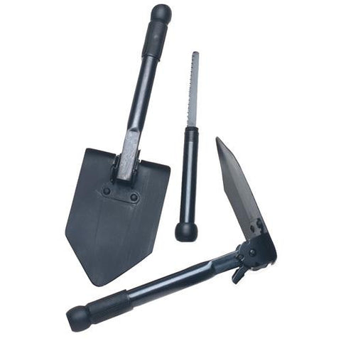 Shovel, Folding Survival w-Saw