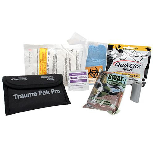 Trauma Pak - Pro with Quickclot and Tourniquet