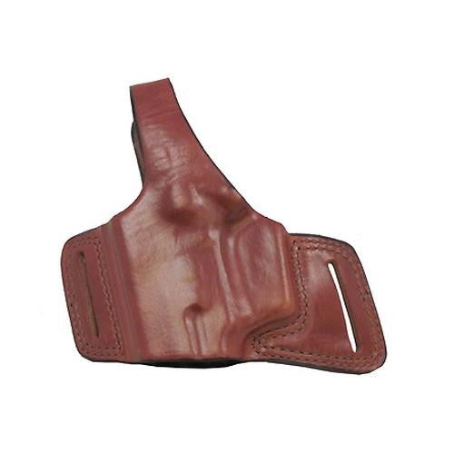 5 Black Widow Leather Holster - Plain Tan, Size 07, Left Hand