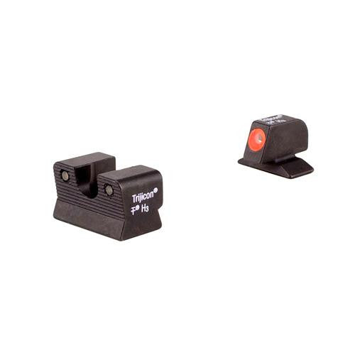 Beretta 92-96A1 HD Night Sight Set - Orange, Front Outline