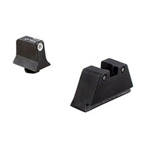 Glock Suppressor Night Sight Set - White, Black