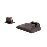 Ruger SR9,40,40c, HD Night Sight Set - Orange, Fiber Optic