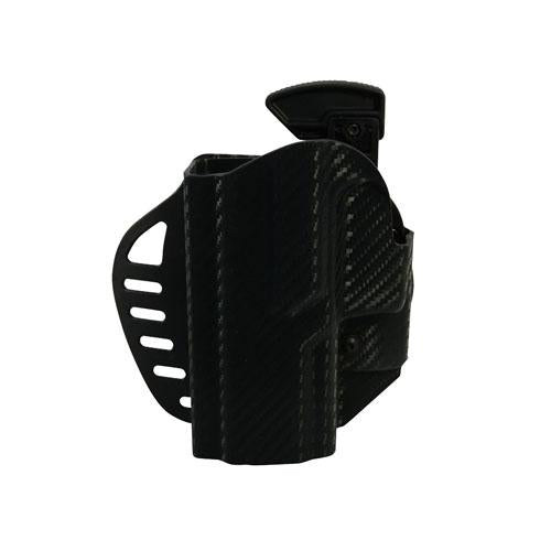 Powerspeed ARS Stage 1 CarbonFiber Weave Holster - C13, Sig P250 Left Hand