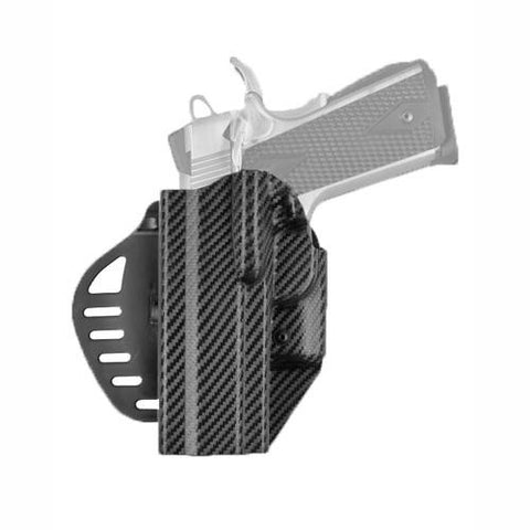 Powerspeed ARS Stage 1 CarbonFiber Weave Holster - C16 Commander, 1911 Left Hand