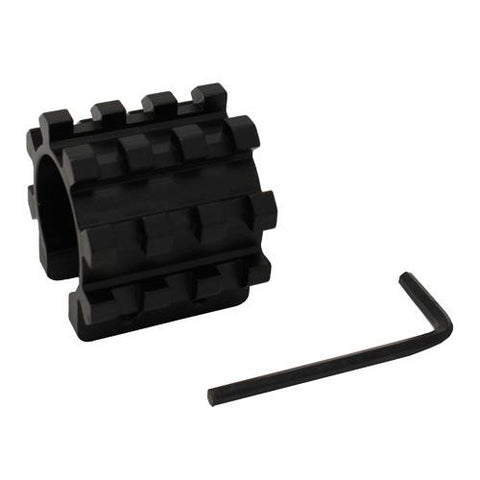 12 Gauge Shotgun Tri-Rail, Weaver Mount for 1" Mag Tube