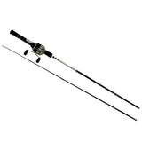 33 Spincast Combo - 6' Length, 2 Piece Rod, 3.6: Gear Ratio, Ambidextrous