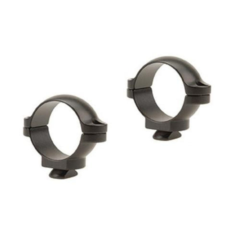 Dual Dovetail 1" Rings - Low, Matte Black