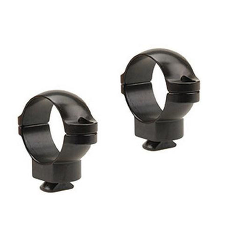 Dual Dovetail 1" Rings - Medium, Black