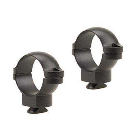 Dual Dovetail 1" Rings - Medium, Matte Black