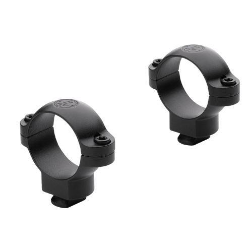 Dual Dovetail 1" Rings - High, Matte Black